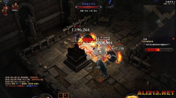 暗黑破坏神3:夺魂之镰 再现经典母牛关卡!