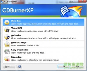 cdburnerxp刻录音频CD Windows 7 64位