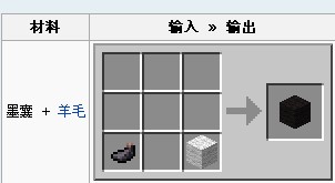 我的世界墨囊如何合成 我的世界墨囊如何使用