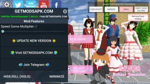 樱花校园模拟器无限金币全部解锁版 v1