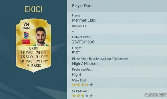 FIFA 16任意球高手前十排名一览